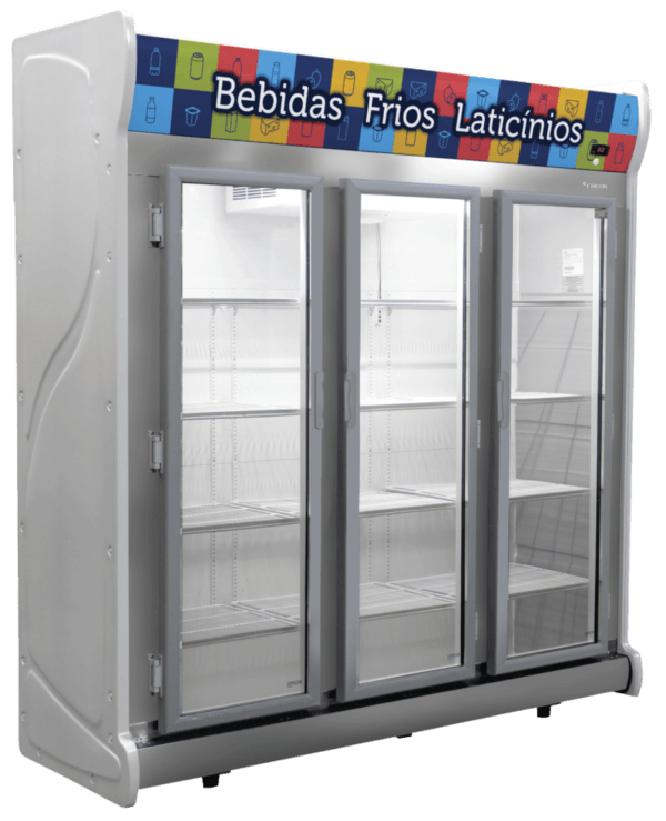 Expositor Auto Serviço de 2 - 3 ou 5 Portas ACFM Fricon